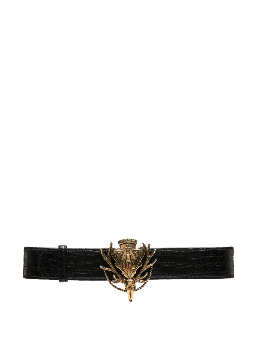 Gucci Pre-Owned Cintura in pelle anni 2020 - Nero