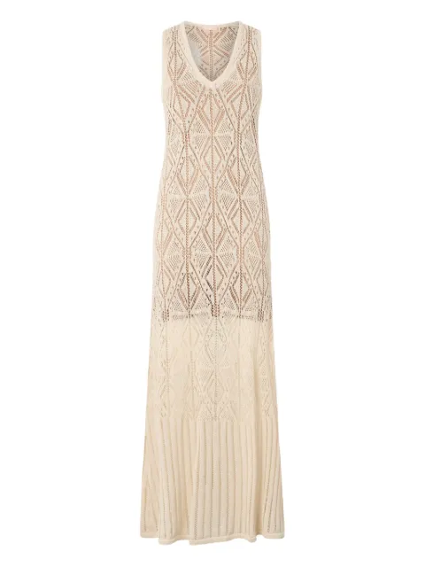 LIU JO crochet-knit dress