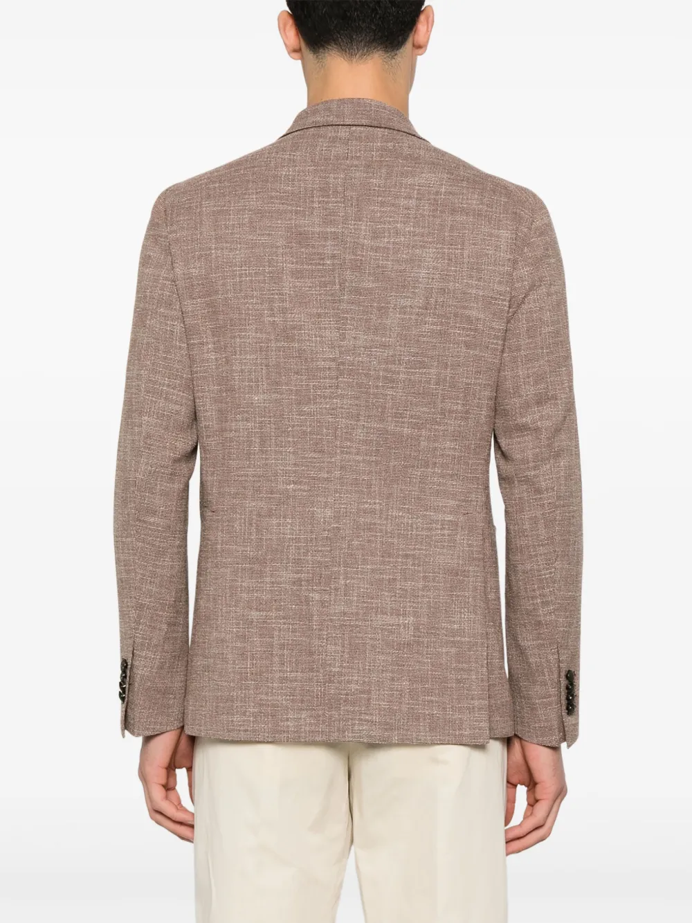 Tagliatore Blazer met textuur Bruin