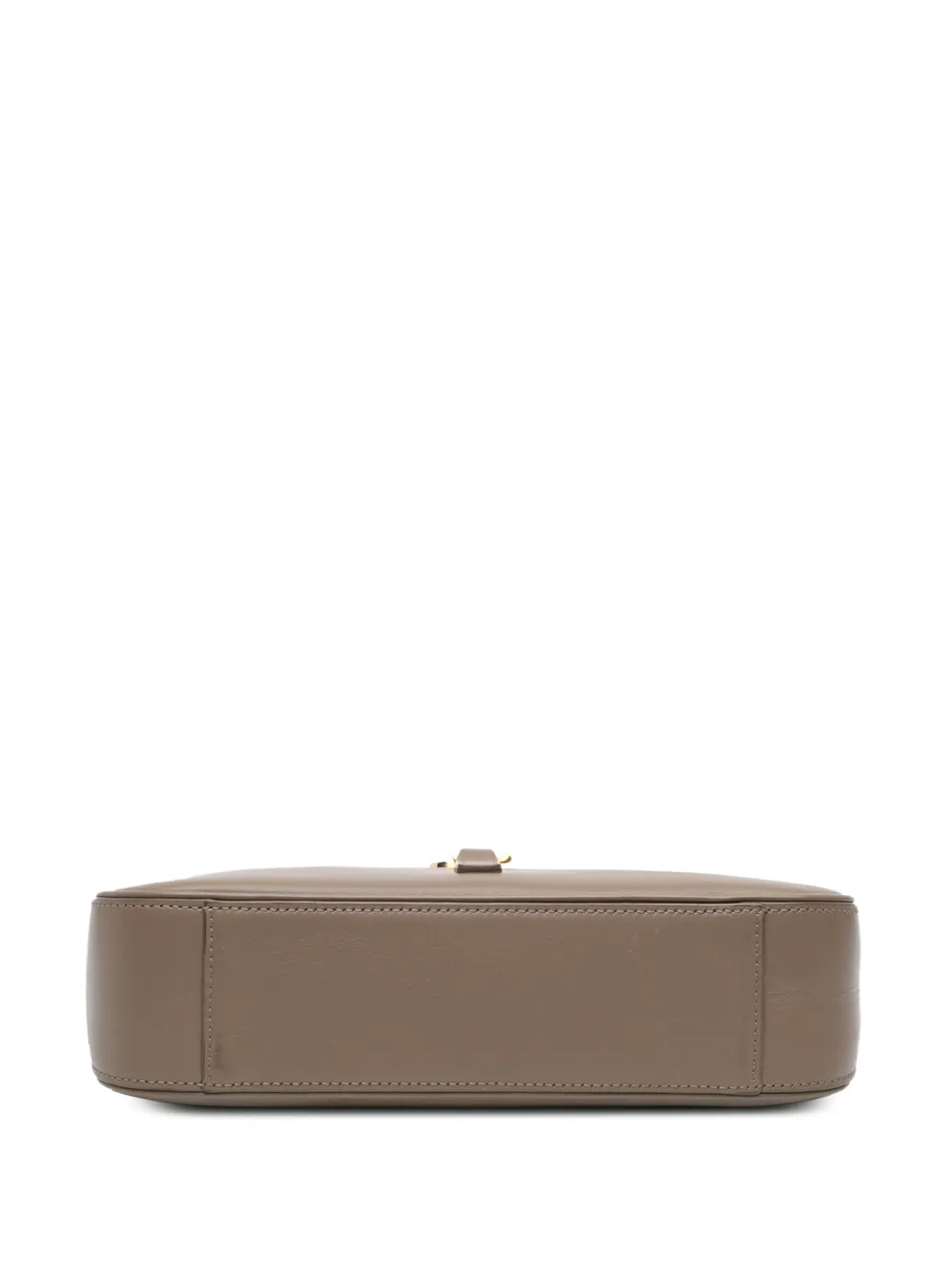 Pre-owned Saint Laurent 2022 Leather Le 5 A 7 Shoulder Bag In Brown