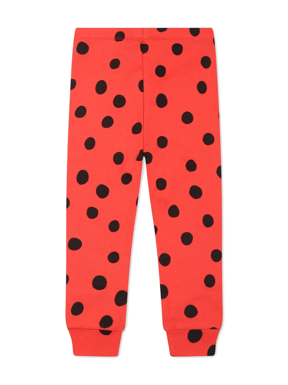 Mini Rodini organic cotton track pants - Rood