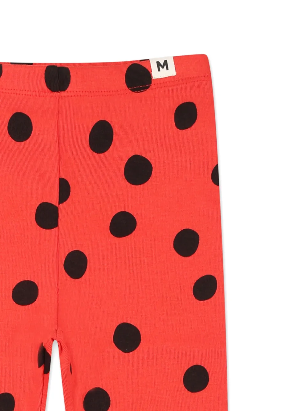 Mini Rodini Trainingsbroek van biologisch katoen Rood