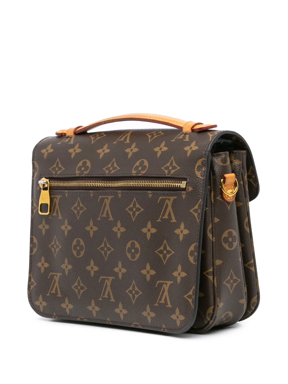 Louis Vuitton Pre-Owned 2018 Monogram Pochette Metis boekentas - Bruin