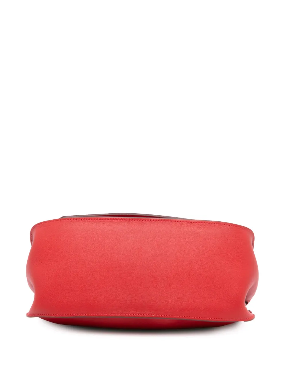 Pre-owned Hermes 2017 Swift Jypsiere 28 Crossbody Bag In Red