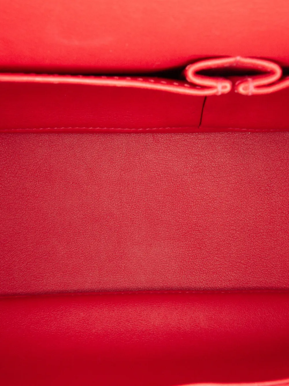 Pre-owned Hermes 2017 Swift Jypsiere 28 Crossbody Bag In Red