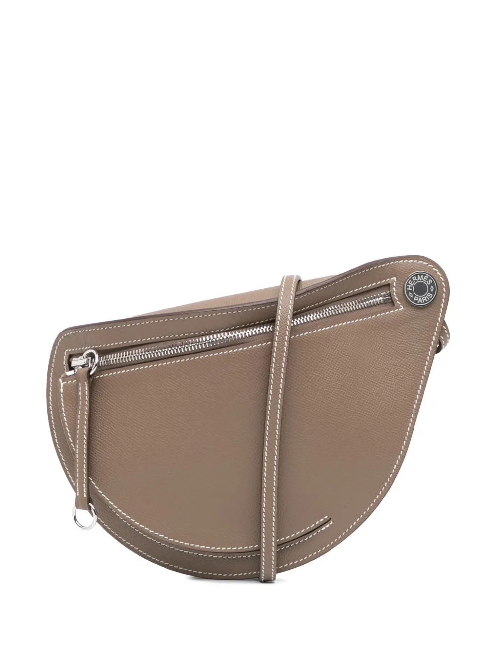 Hermès Pre-Owned 2024 Epsom Petite Course crossbody bag | Brown | Image 1