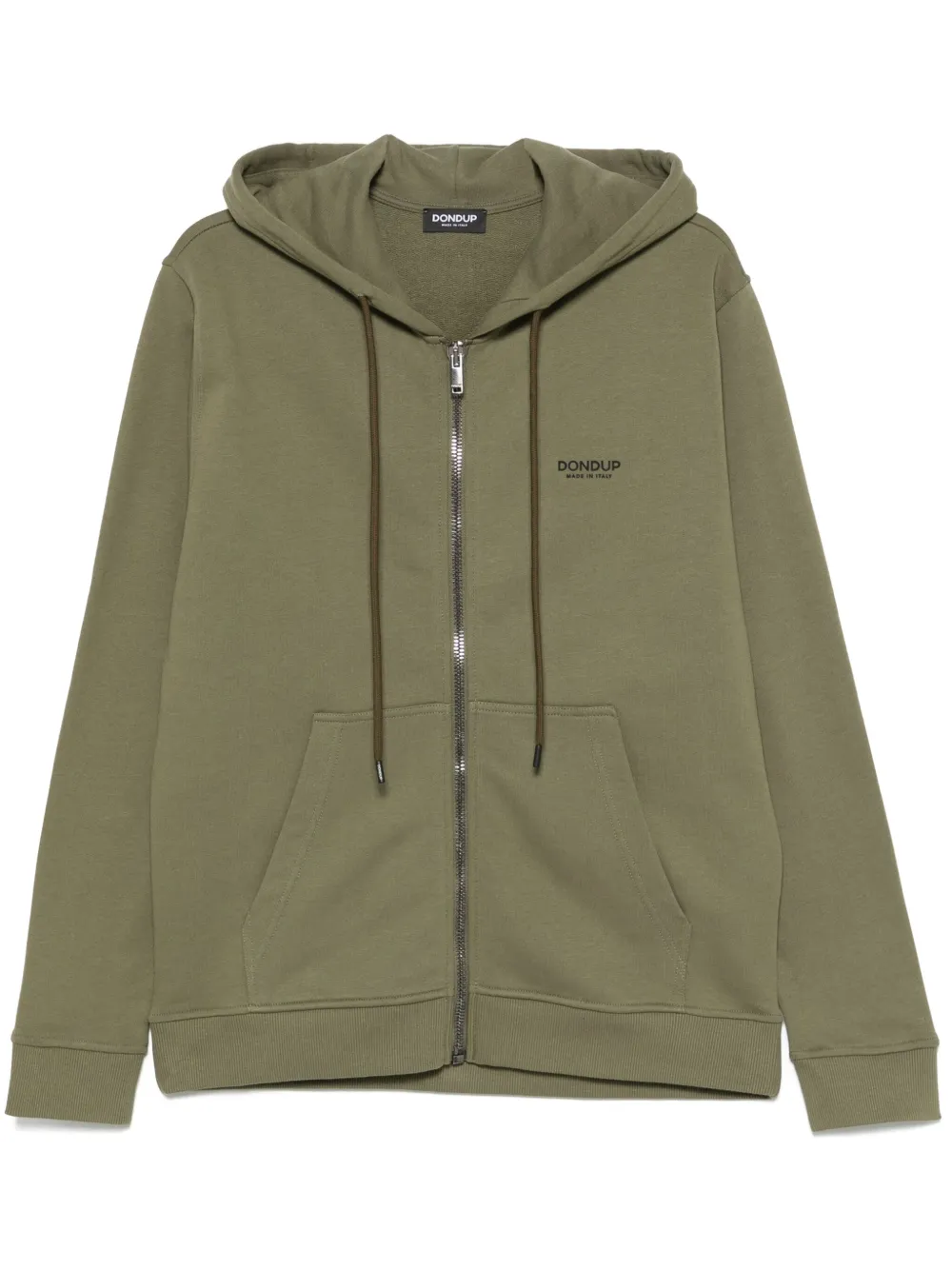 DONDUP hoodie con logo en relieve | verde | Image 1
