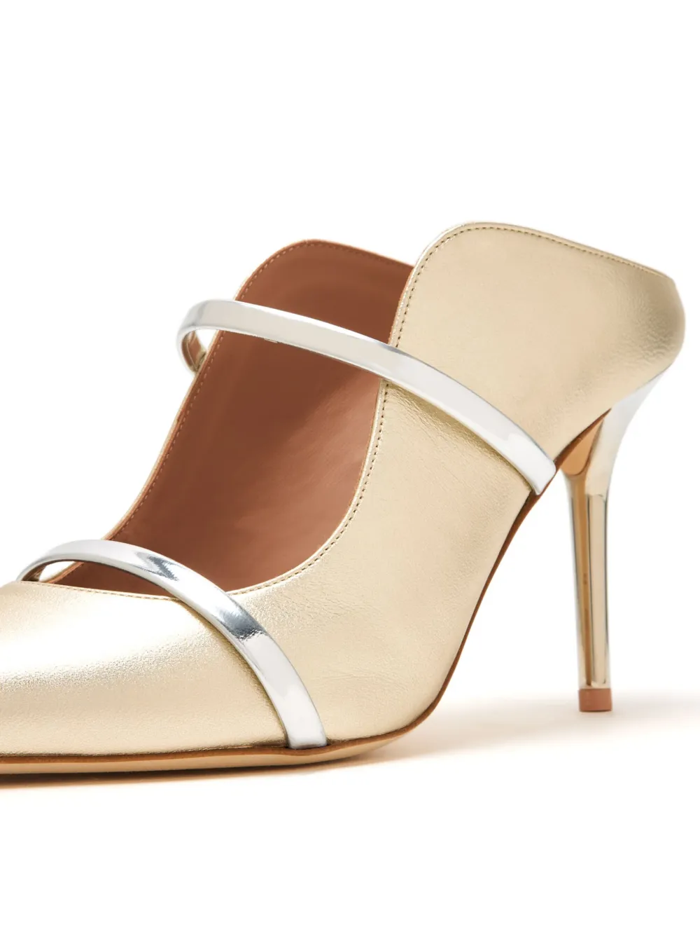 Malone Souliers 85mm Maureen mules Neutrals