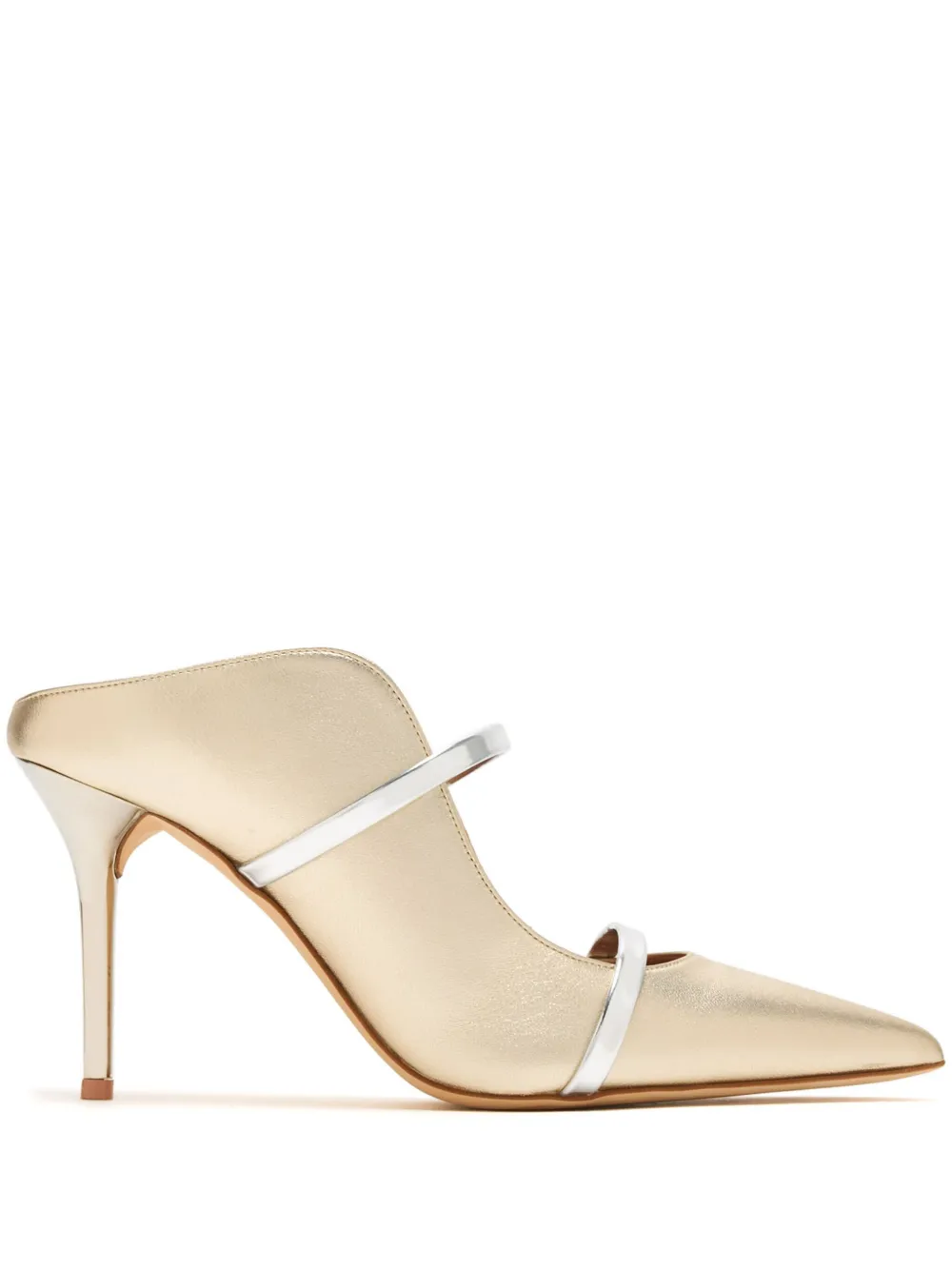 Malone Souliers 85mm Maureen mules Neutrals