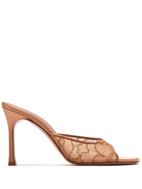 Amina Muaddi 95mm Alexa sandals