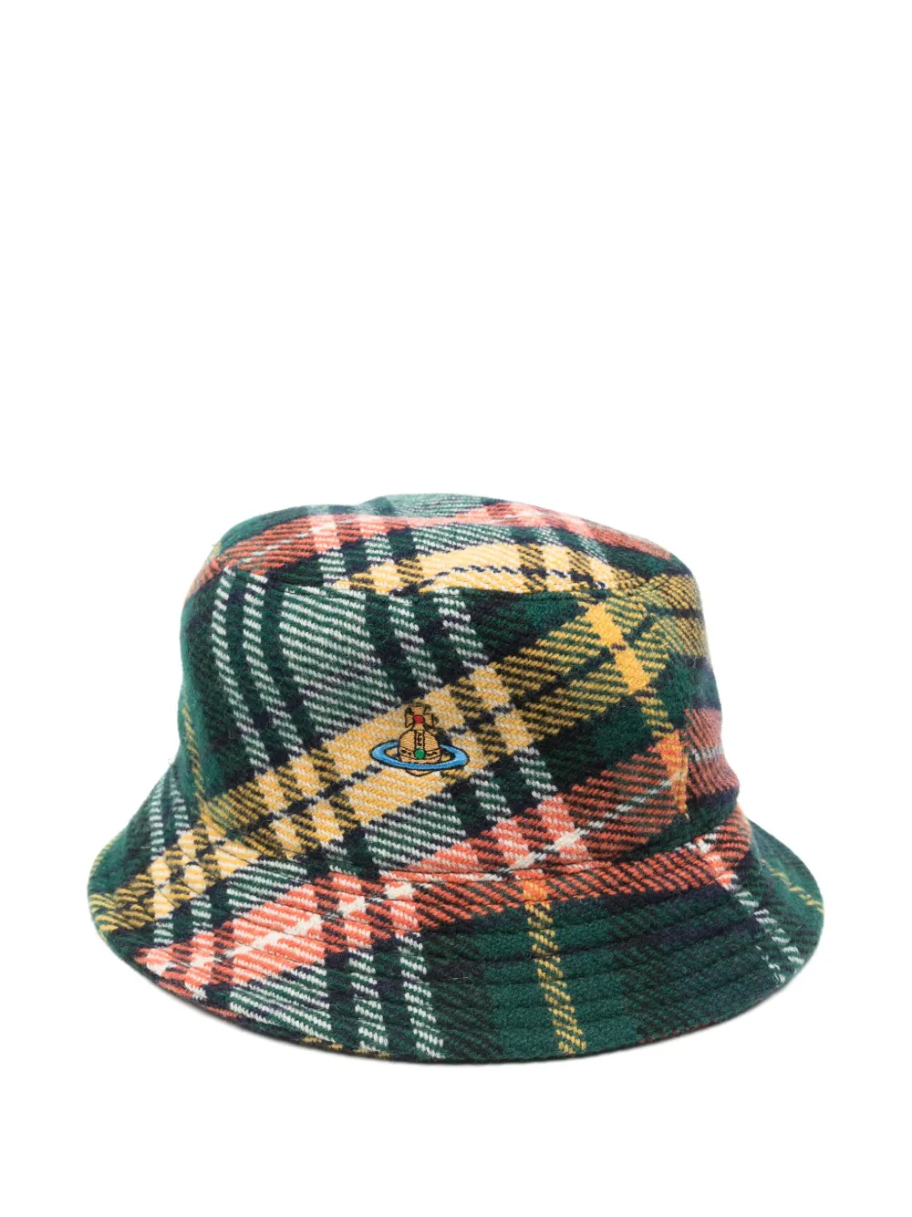 Vivienne Westwood Vissershoed met Orb-patroon Groen