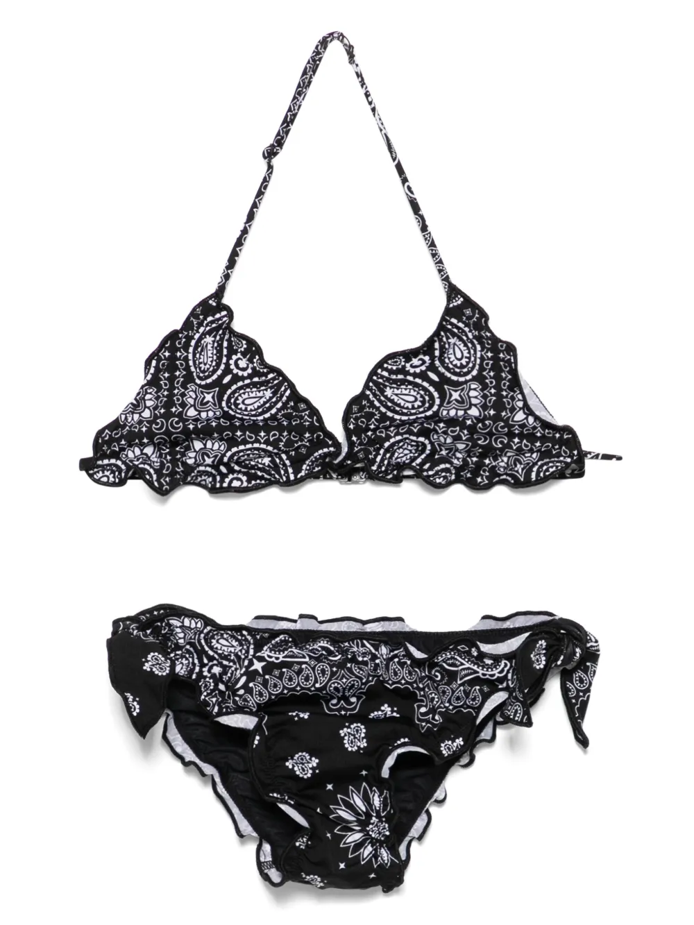 MC2 Saint Barth Kids Set bikini Cris - Nero