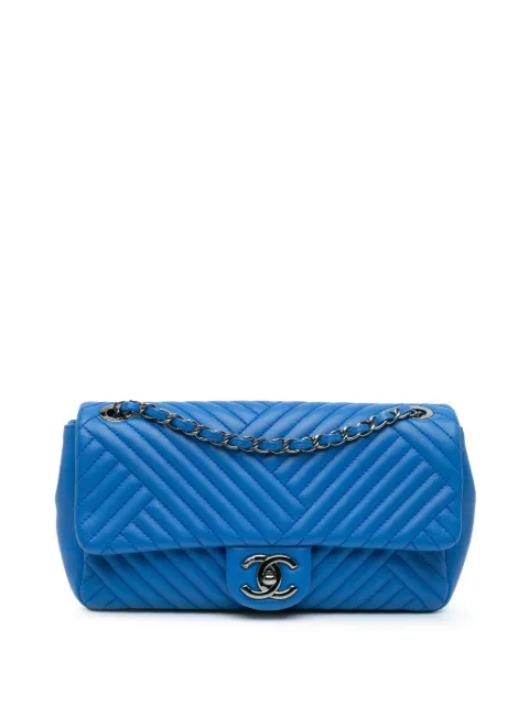CHANEL Pre-Owned 2015-2016 Medium Lambskin CC Crossing Flap shoulder bag