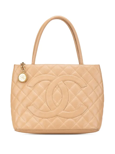 CHANEL Pre-Owned 2002-2003 Caviar Medallion tote bag