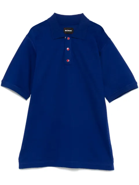 Kiton cotton polo shirt 
