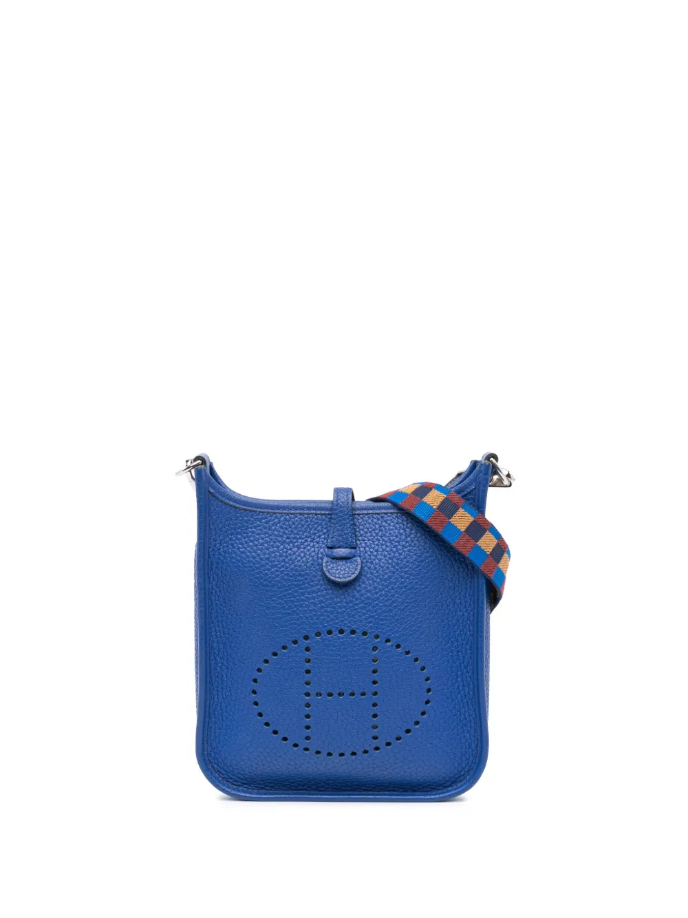 Hermès Pre-Owned 2021 クレマンス エヴリン TPM 16 ショルダーバッグ - ブルー Hermès Pre-Owned 2021 クレマンス エヴリン TPM 16 ショルダーバッグ - ブルー
