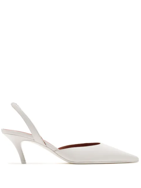Amina Muaddi zapatillas Sofia con tacón de 60mm