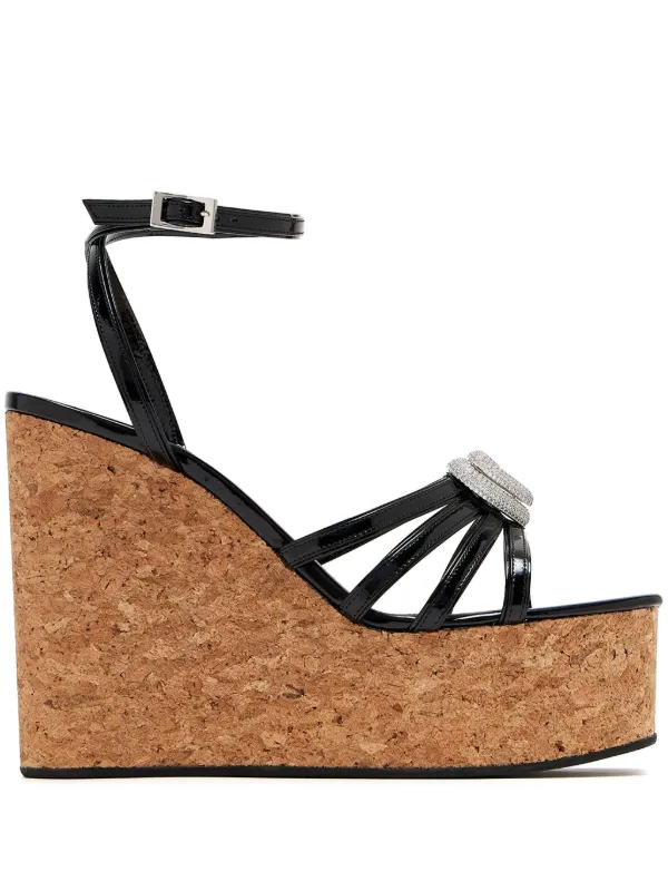 サンダル・ミュール MACH & MACH DOUBLE HEART CORK WEDGE SANDALS 120MM 29122149_58255408_600.jpg