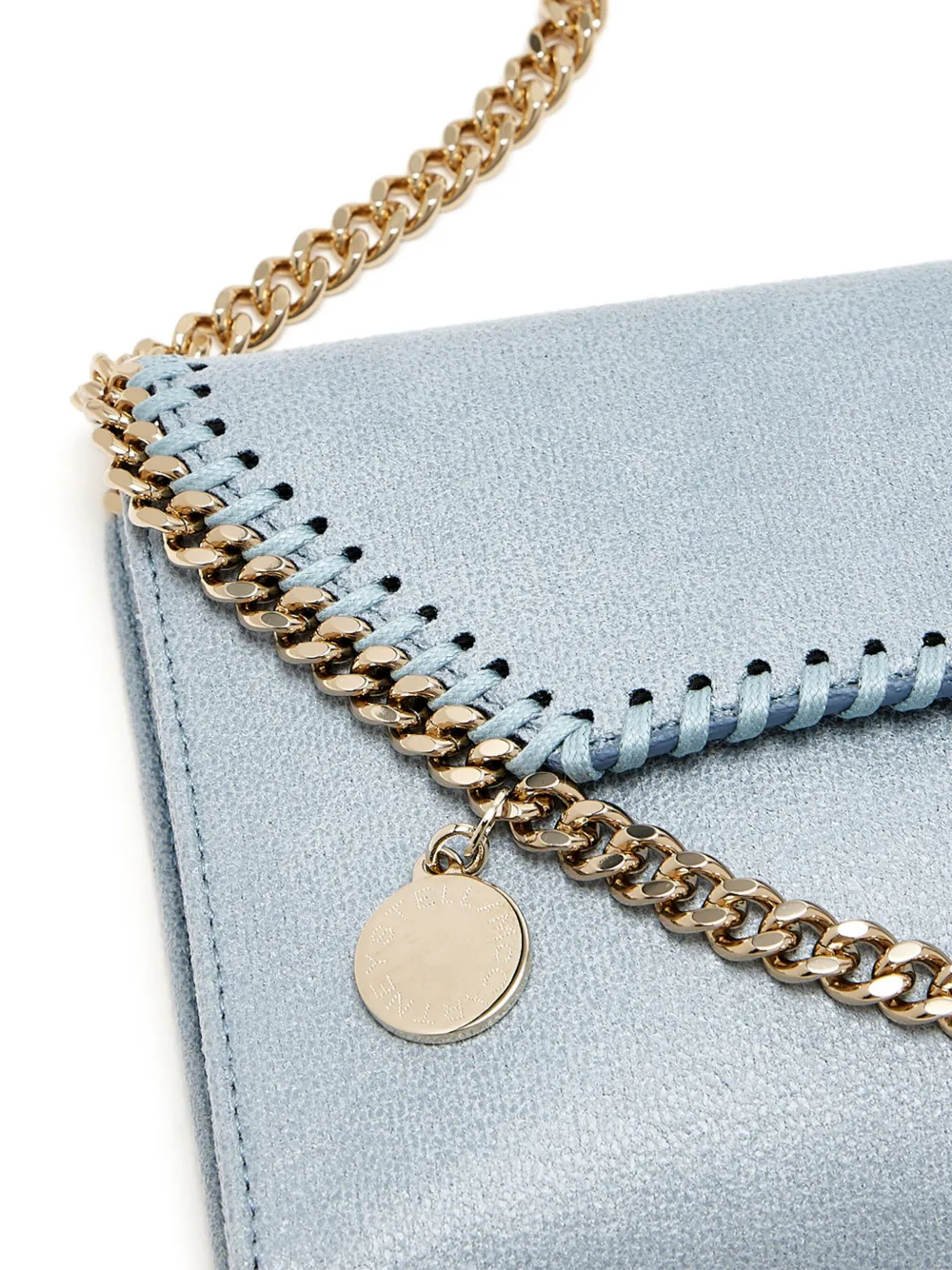 Stella McCartney Falabella mini crossbodytas Blauw