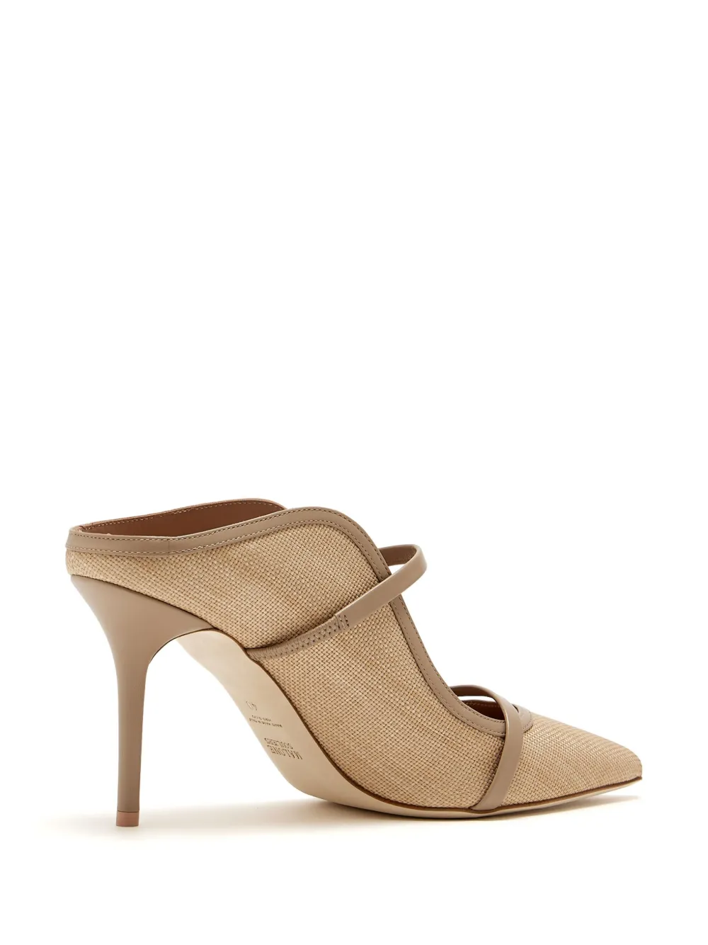 Malone Souliers 85mm Maureen mules Neutrals