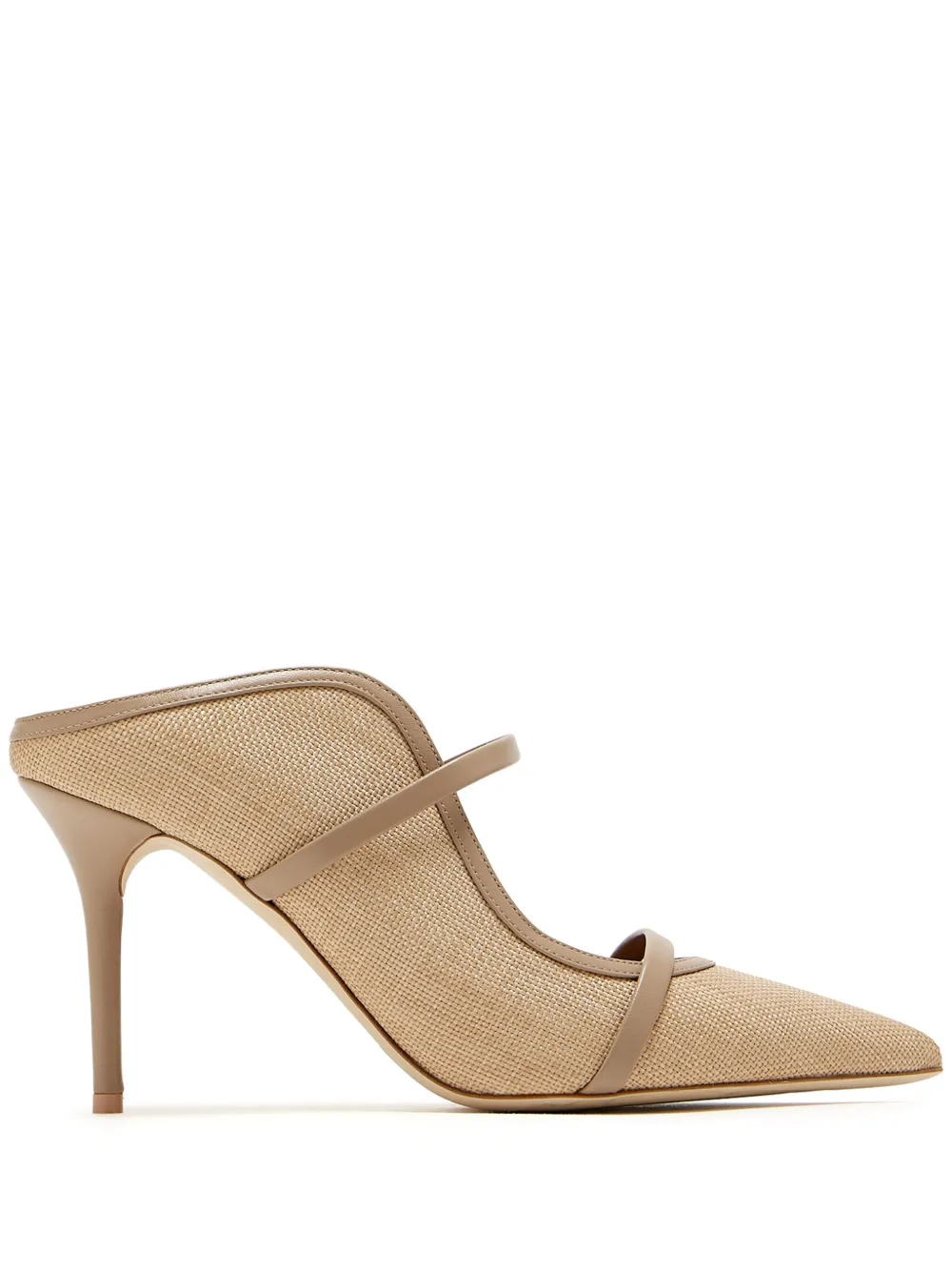 Malone Souliers 85mm Maureen mules Neutrals