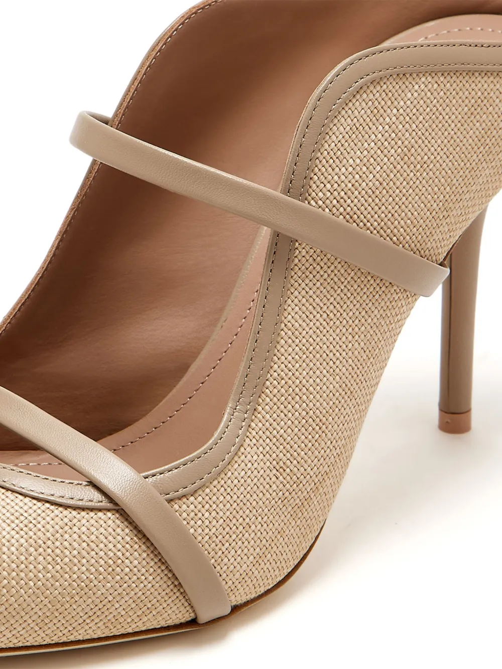 Malone Souliers 85mm Maureen mules Neutrals