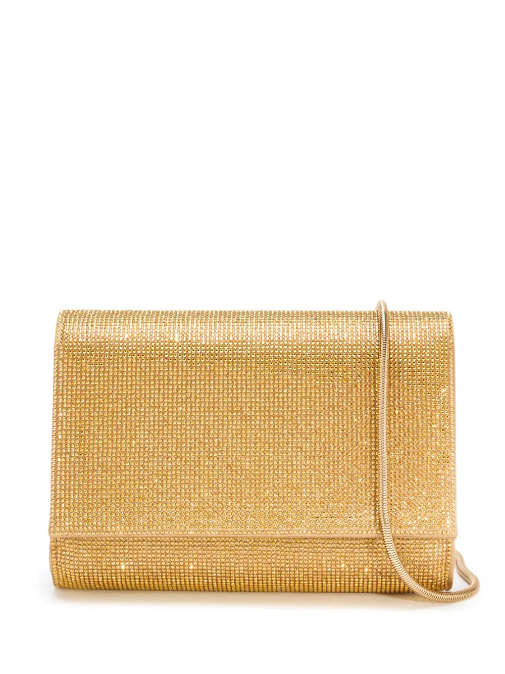 René Caovilla rhinestone-embellished clutch bag