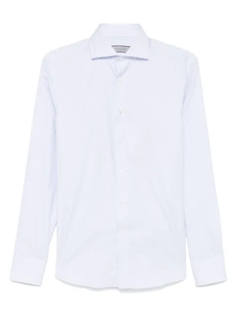 Canali camisa con cuadros estampados