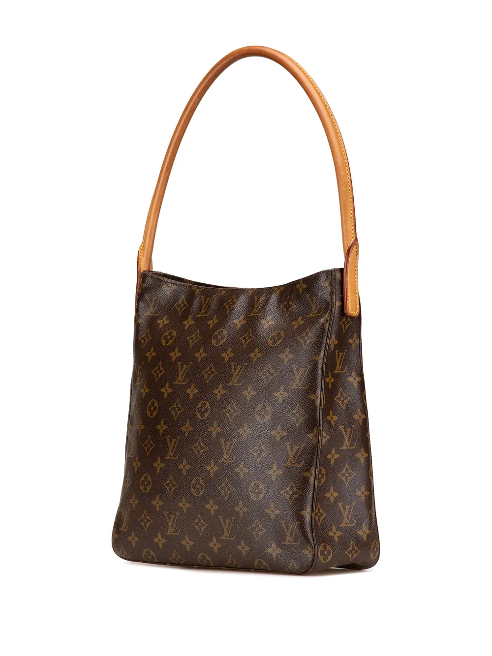 Louis Vuitton Pre-Owned 2002 Looping GM schoudertas met monogram - Bruin