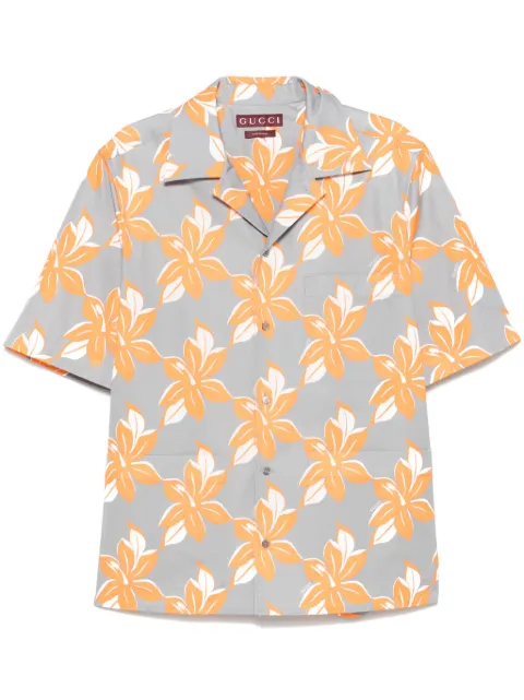 Gucci camisa estampada