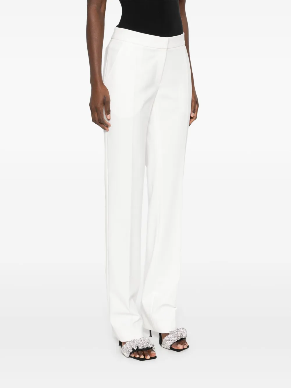 Nué Tailored Trousers In White