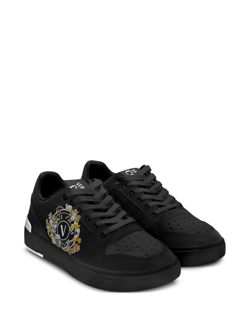 Versace Jeans Couture Starlight sneakers met logo - Zwart