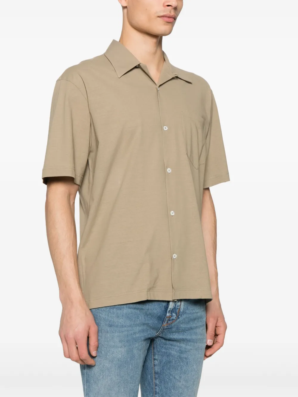 Herno Katoenen overhemd Beige