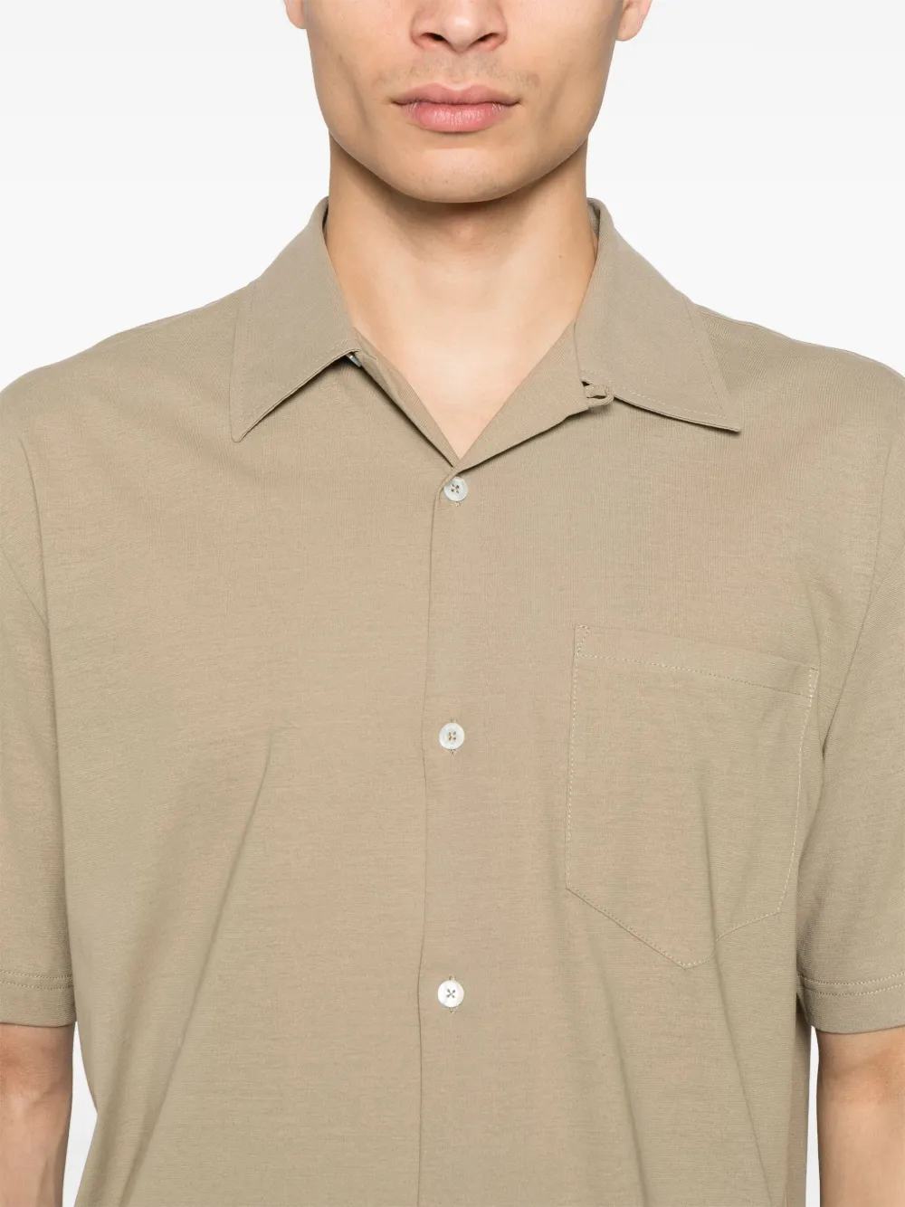 Herno Katoenen overhemd Beige