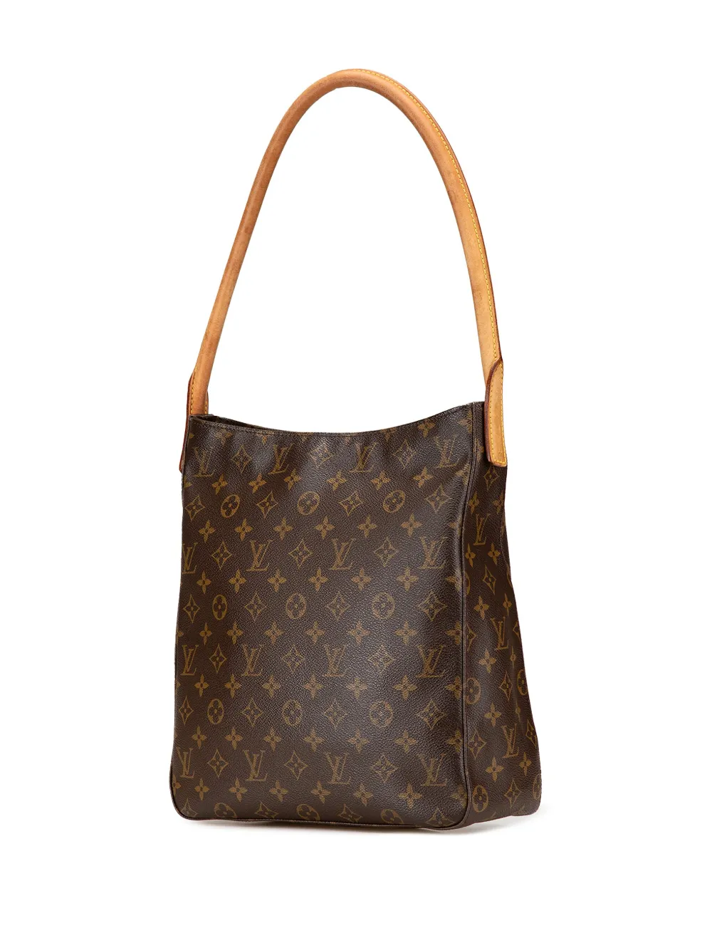 Louis Vuitton Pre-Owned 2001 Looping MM schoudertas met monogram - Bruin