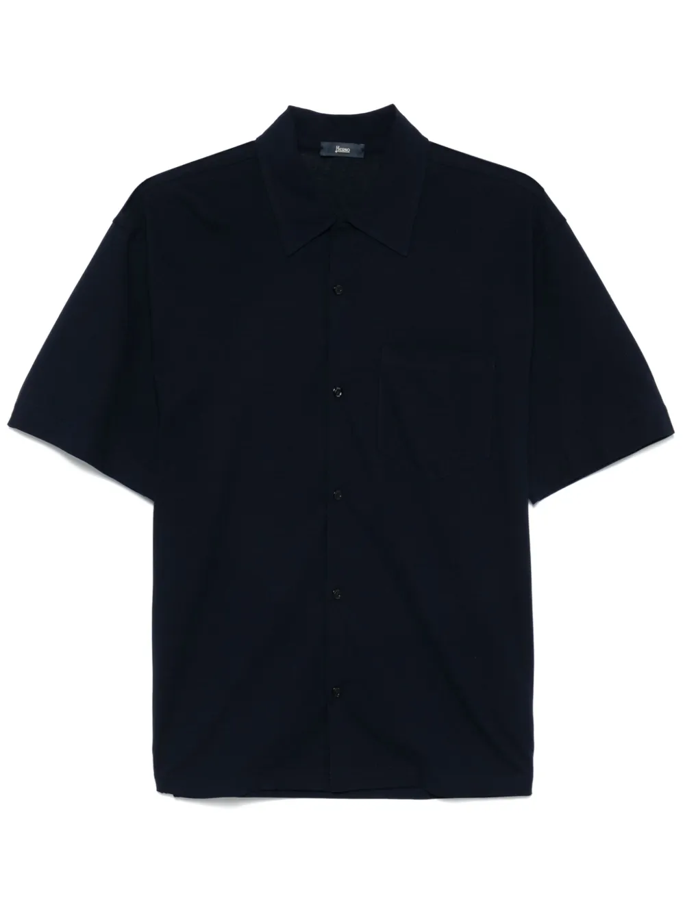 Herno camisa de algodón | azul | Image 1