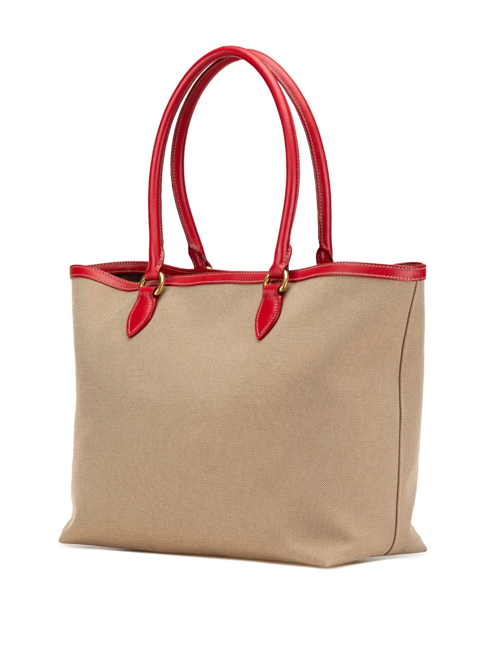 Prada Pre-Owned 2013-2014 Canapa canvas shopper - Bruin