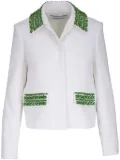 Veronica Beard crystal-embellished jacket - White