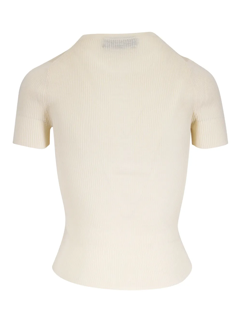Nili Lotan Francene ribbed short-sleeve top | T-Shirts & Jersey Shirts | Image 2
