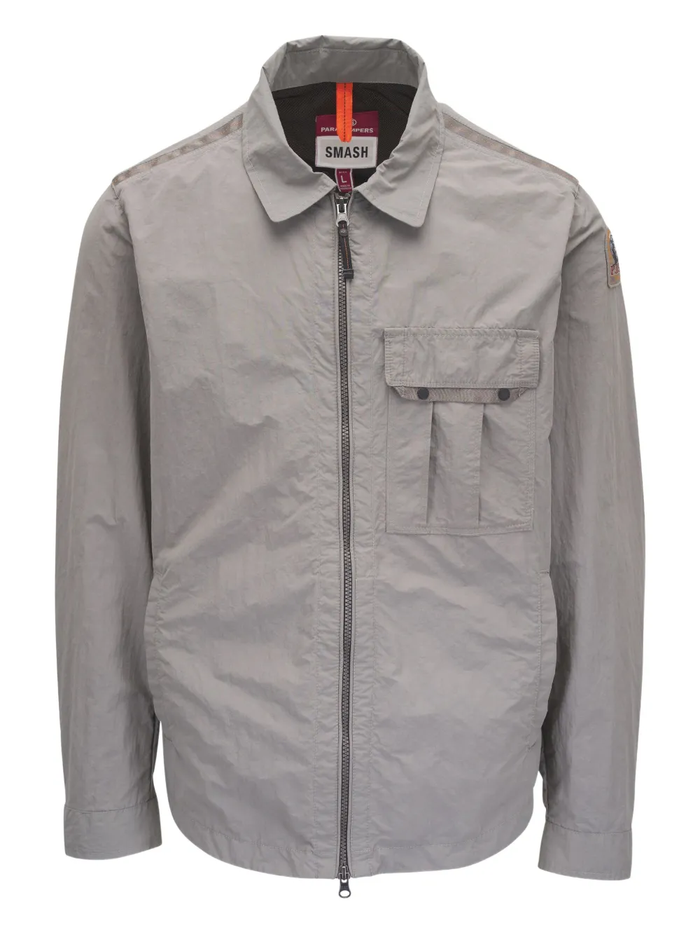 Parajumpers lightweight zip-up jacket | Grey | Image 1