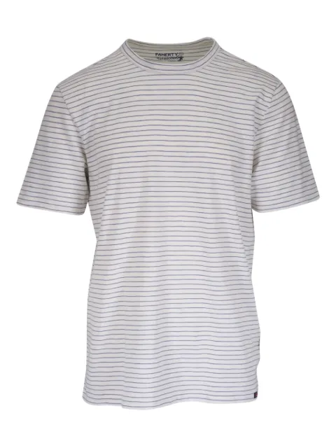 FAHERTY striped crew-neck T-shirt