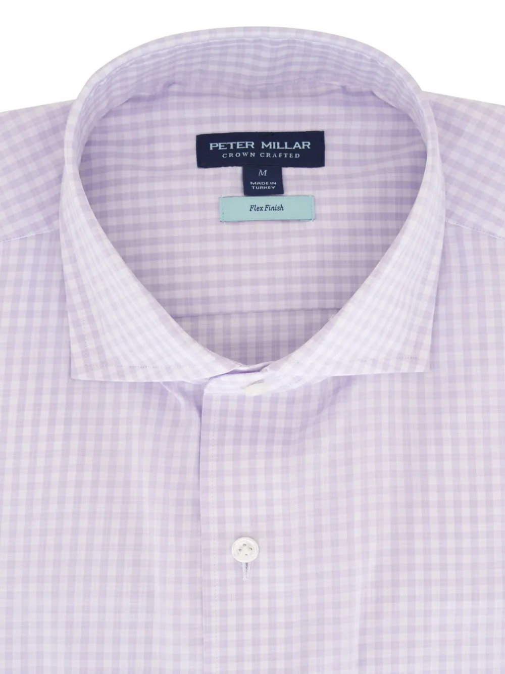 Peter Millar camisa con cuadros estampados | morado | Image 1