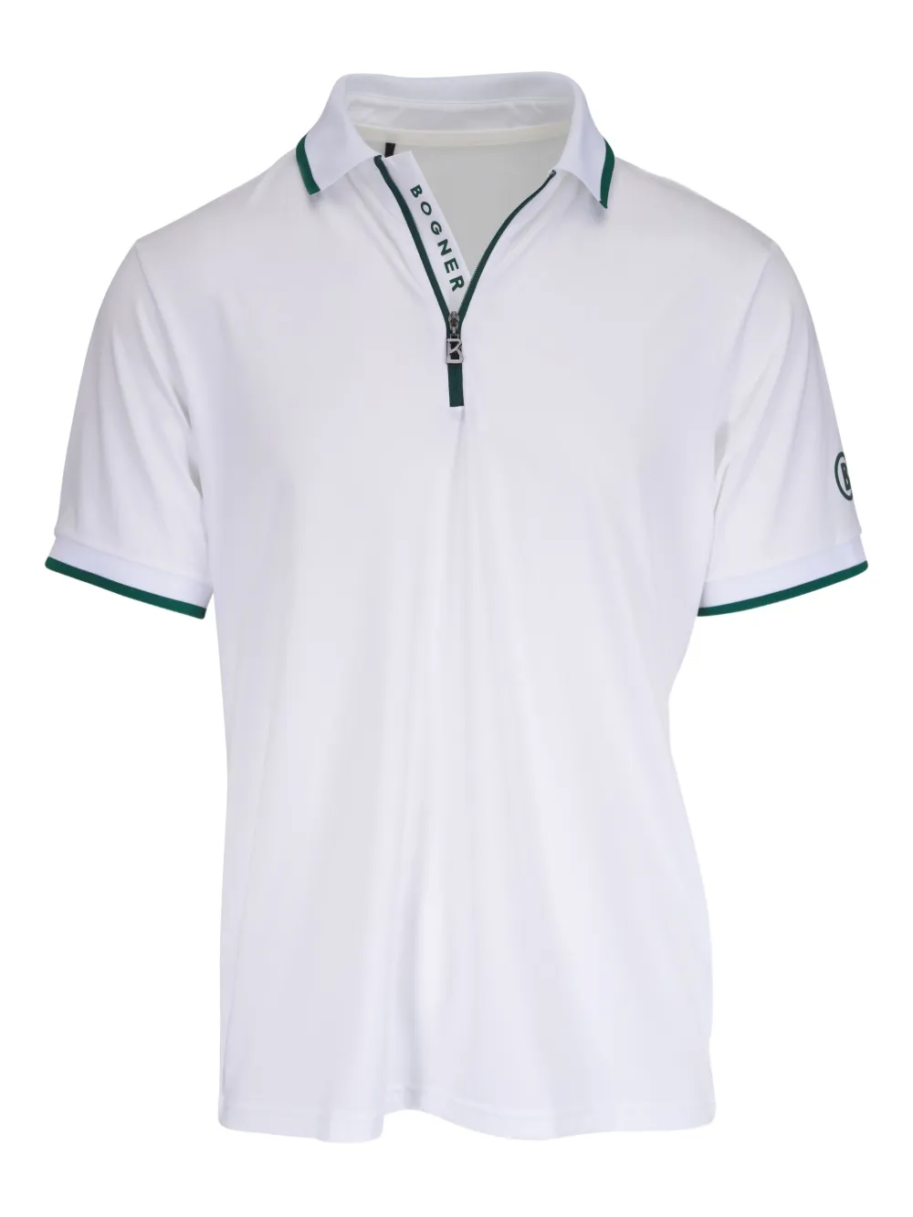 BOGNER half-zip polo shirt Wit