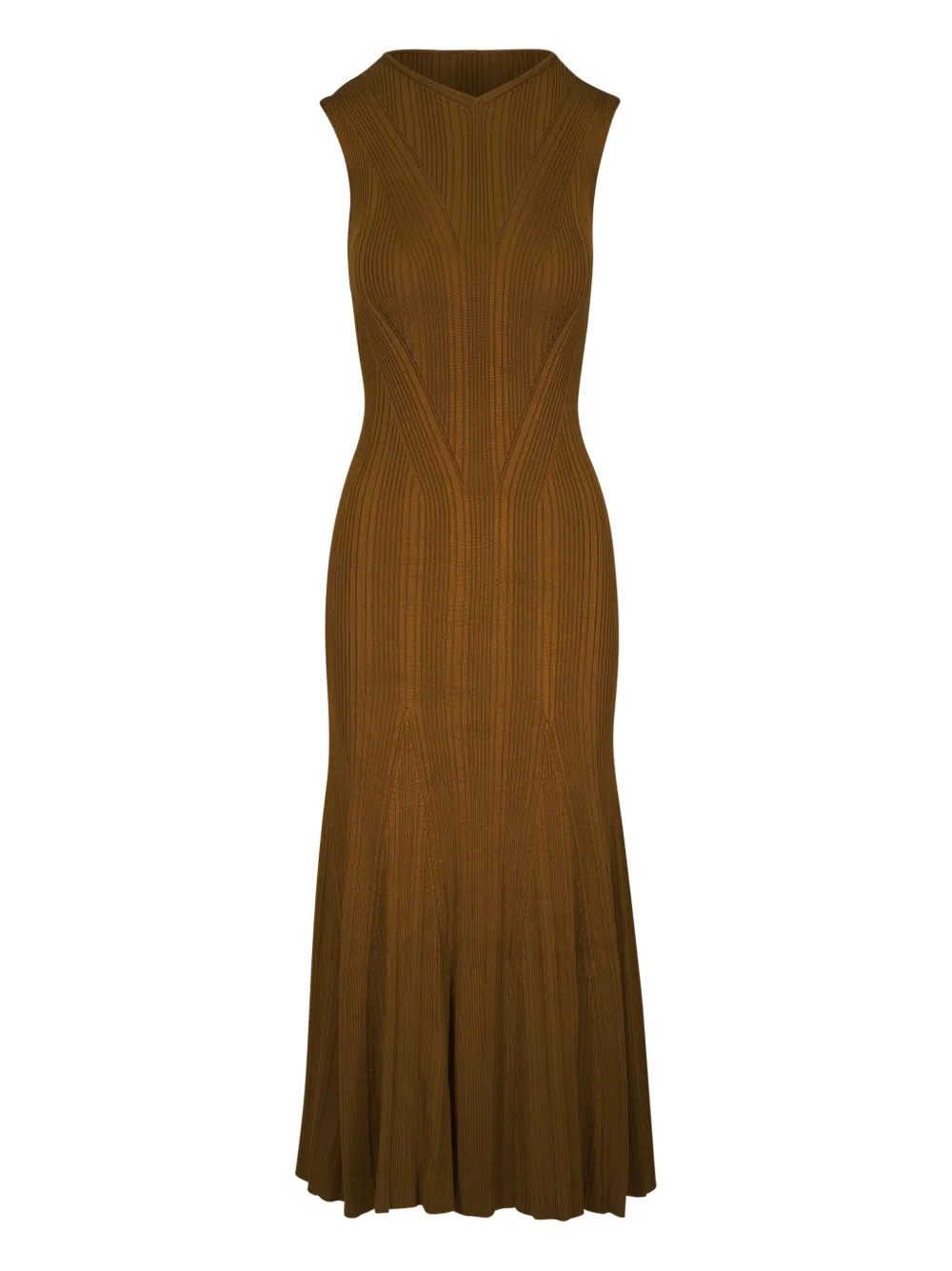 Adam Lippes sleeveless dress | Brown | Image 1