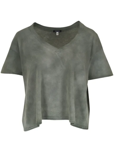 R13 distressed effect t-shirt  