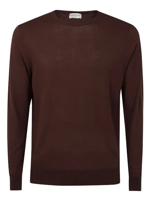 Ballantyne Fein gestrickter Pullover