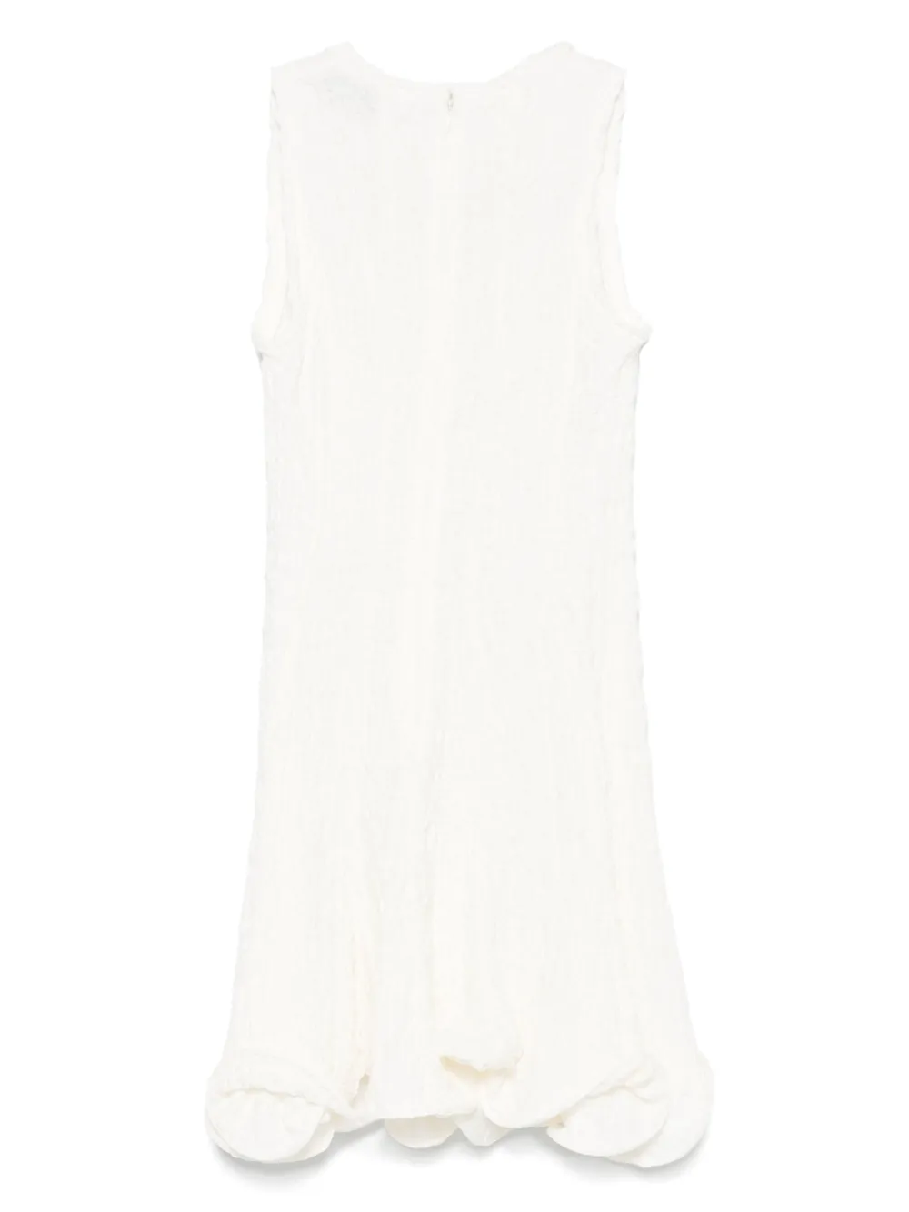MSGM Midi-jurk met textuur - Wit