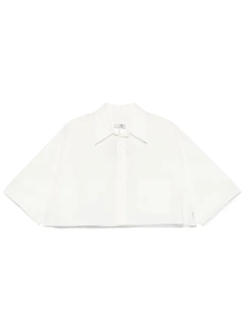 MM6 Maison Margiela cropped shirt