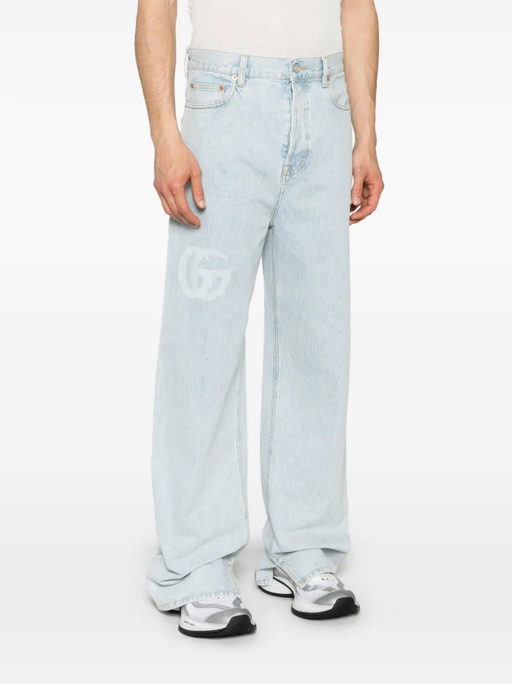 Gucci Straight jeans Blauw