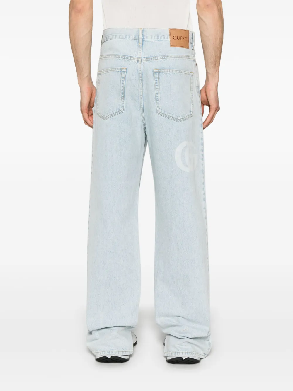 Gucci Straight jeans Blauw